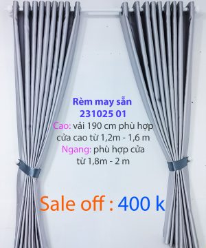 Rèm cửa sổ may sẵn 231025