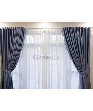 Rèm cửa 2 lớp cho biệt thự 240401