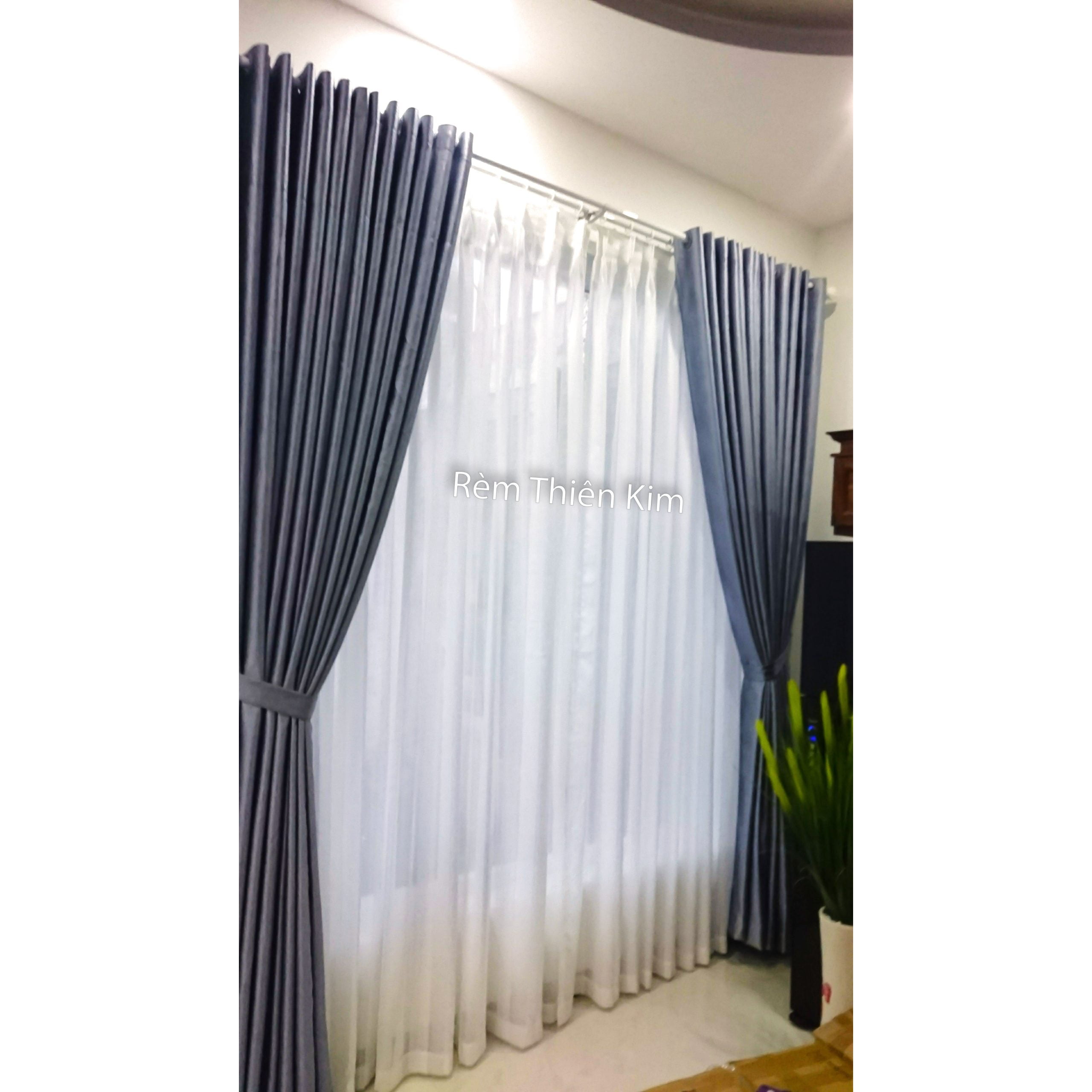 Rèm cửa 2 lớp cho biệt thự 240401 - Ảnh 2