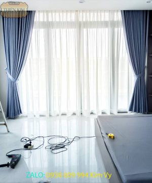 Rèm 2 lớp cho nhà phố,