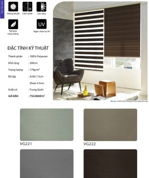 Rèm cầu vồng Vega cản sáng