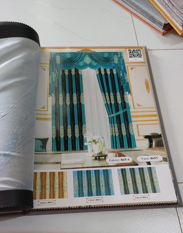 Vải hoa văn thêu HT - Ảnh 21