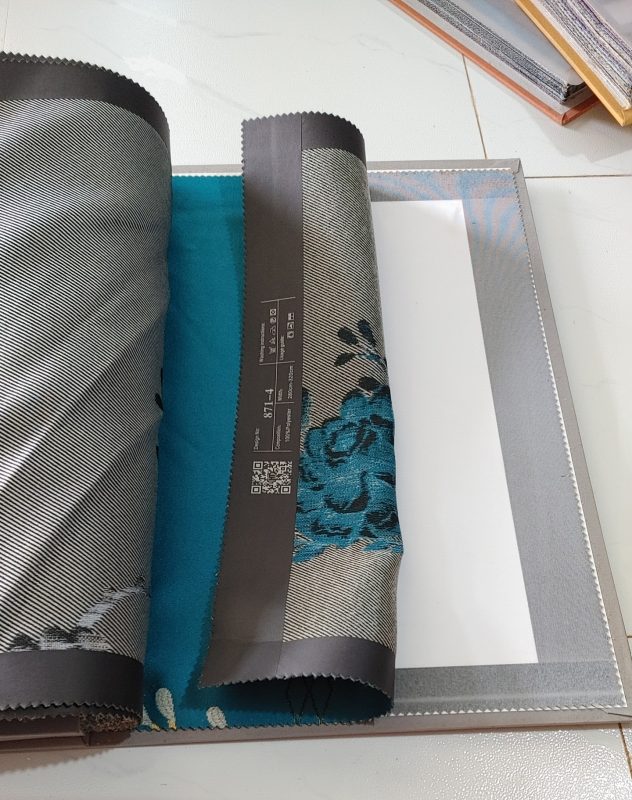 Vải hoa văn thêu HT - Ảnh 4