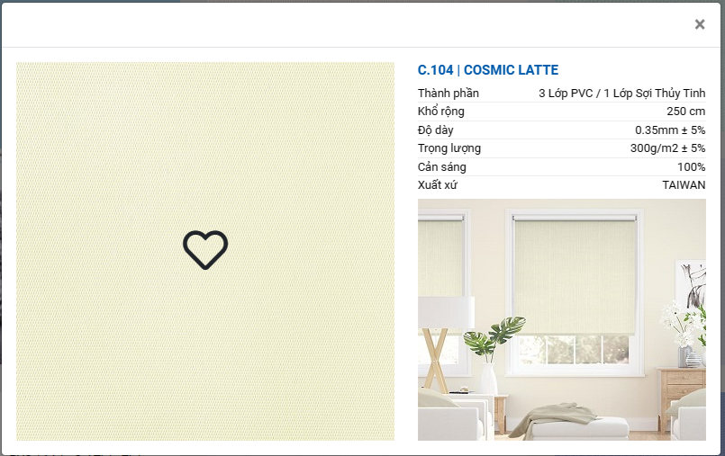 RÈM CUỐN TRƠN SB BASIC - Ảnh 11