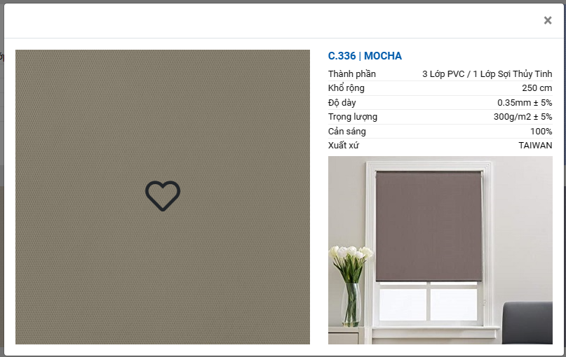 RÈM CUỐN TRƠN SB BASIC - Ảnh 4