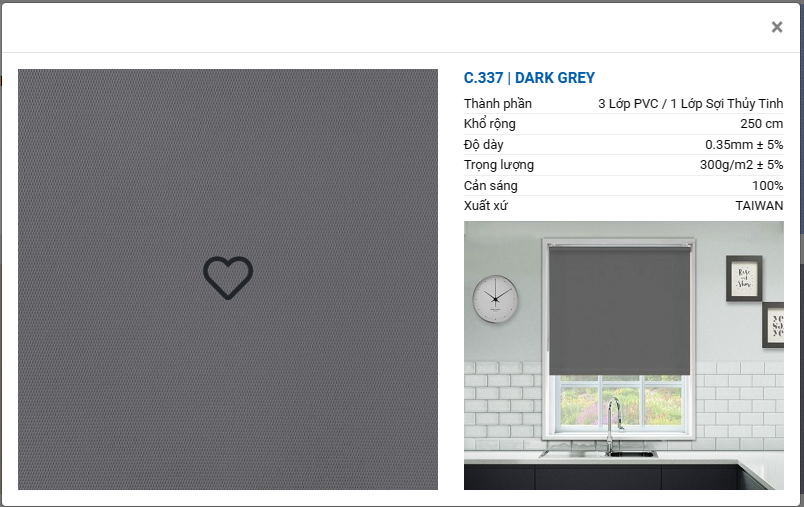 RÈM CUỐN TRƠN SB BASIC - Ảnh 3