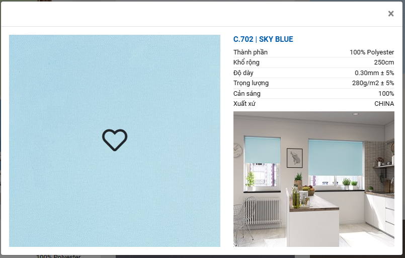 RÈM CUỐN TRƠN SB BUDGET - Ảnh 3