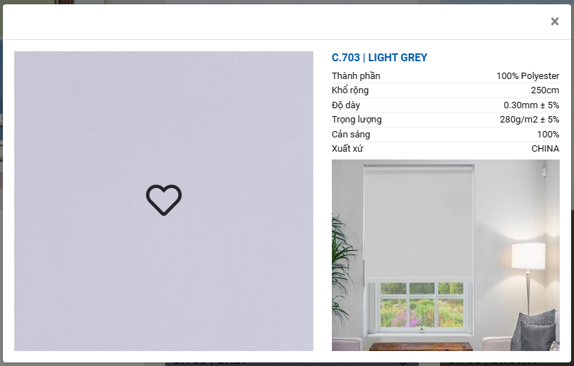 RÈM CUỐN TRƠN SB BUDGET - Ảnh 4