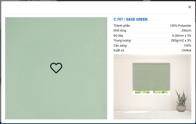 RÈM CUỐN TRƠN SB BUDGET - Ảnh 8