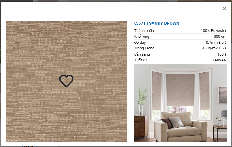 RÈM CUỐN VÂN GỖ SB DELUXE - Ảnh 3