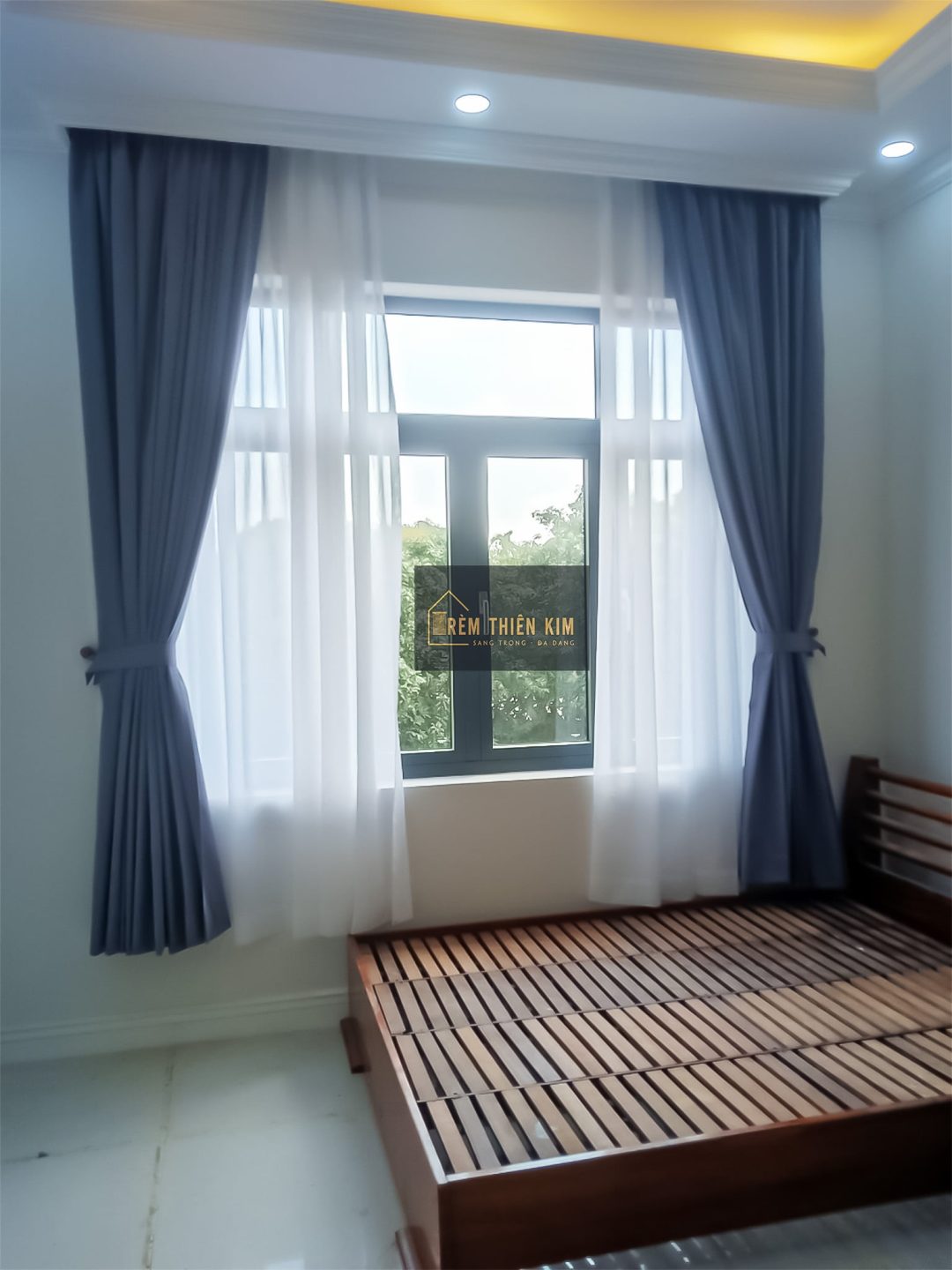 rem cửa 2 lơp