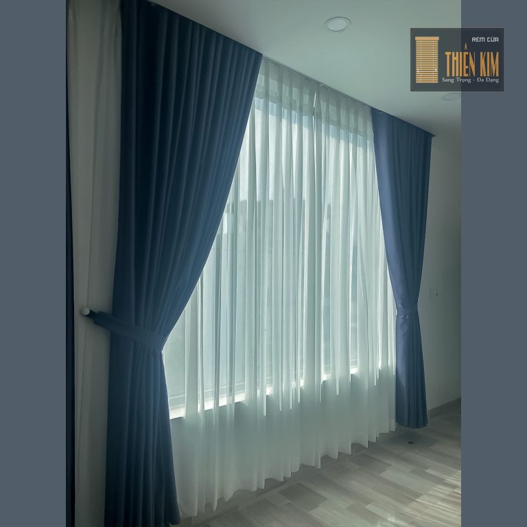 Rèm cửa 2 lớp nhà phố 240502 - Ảnh 11