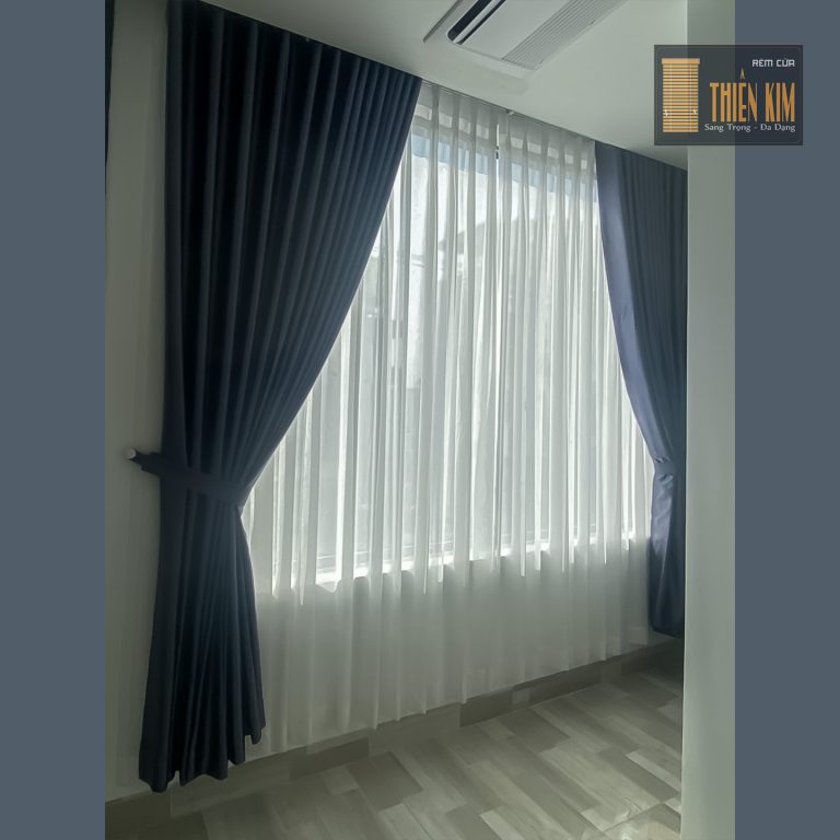 Rèm cửa 2 lớp nhà phố 240502 - Ảnh 7