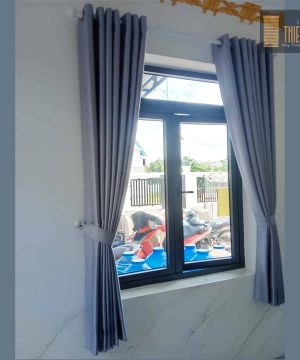 Rèm vải bố trơn 240516