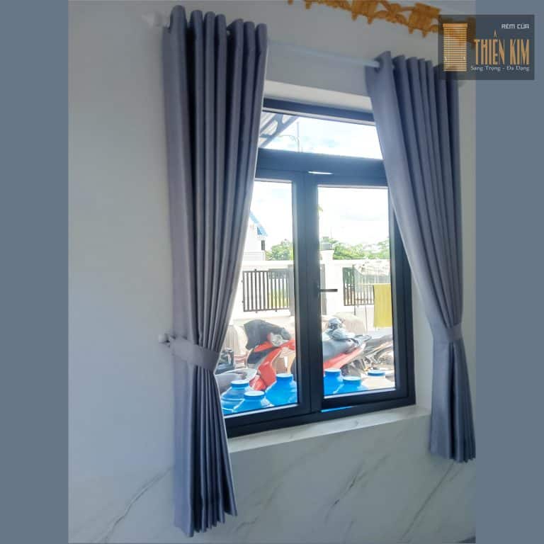 Rèm vải bố trơn 240516