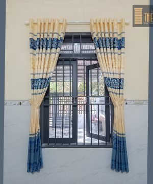 Alternative view of Rèm vải nhà phố 240505-3