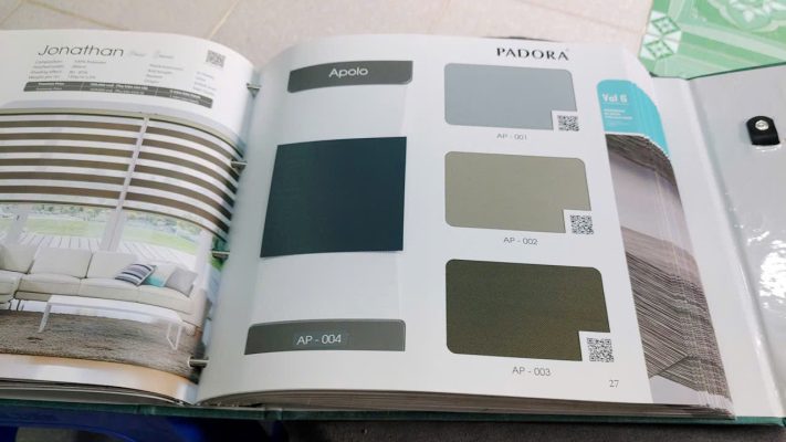 Rèm cầu vồng PADORA APOLO