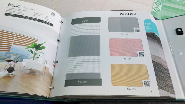 Rèm cầu vồng PADORA BASIC 000 008