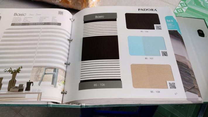 Rèm cầu vồng PADORA BASIC 000 008