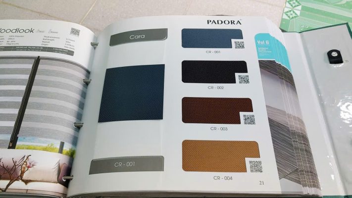 Rèm cầu vồng PADORA Cara