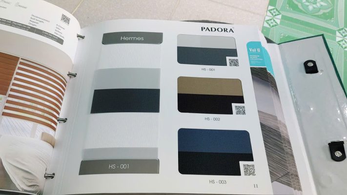 Rèm cầu vồng PADORA HERMES 001 003