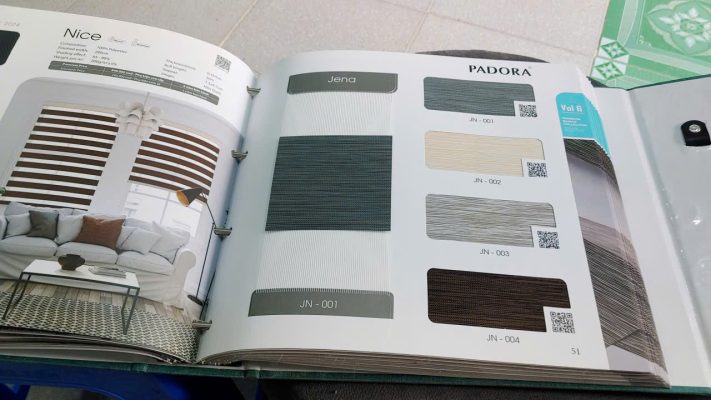 Rèm cầu vồng PADORA JENA