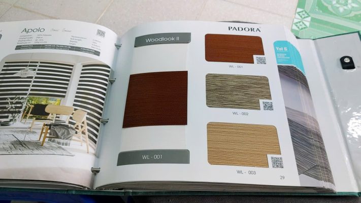 Rèm cầu vồng PADORA WOODLOOK II
