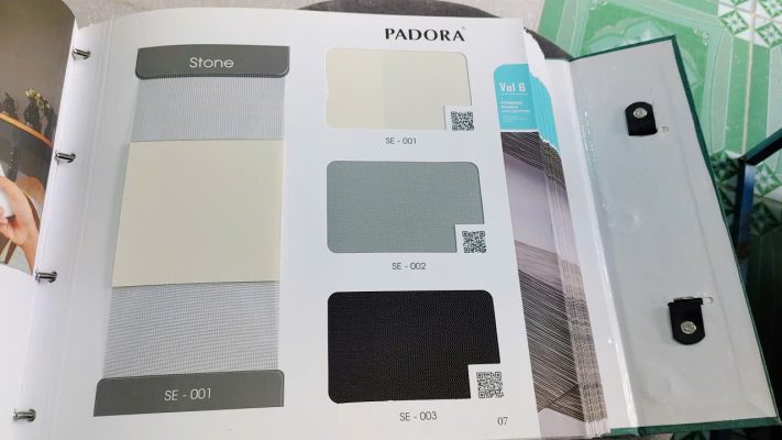 Rèm cầu vồng PADORA STONE SE 001 SE 006