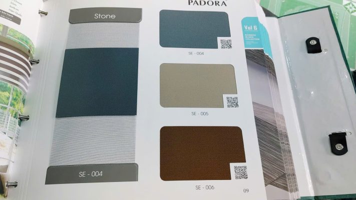 Rèm cầu vồng PADORA STONE SE 001 SE 006