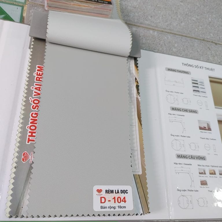 Rèm Lá Dọc Diamond Blinds - Ảnh 6