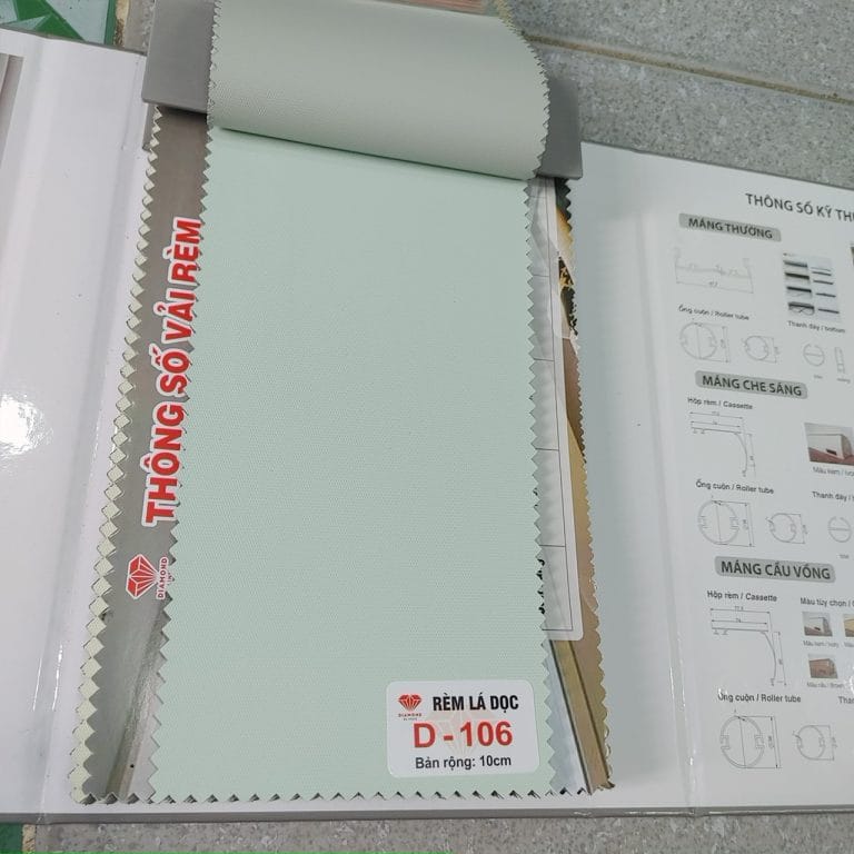 Rèm Lá Dọc Diamond Blinds - Ảnh 8