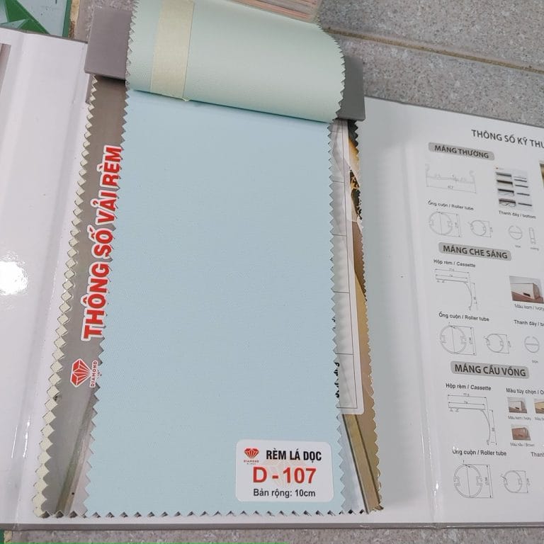 Rèm Lá Dọc Diamond Blinds - Ảnh 9