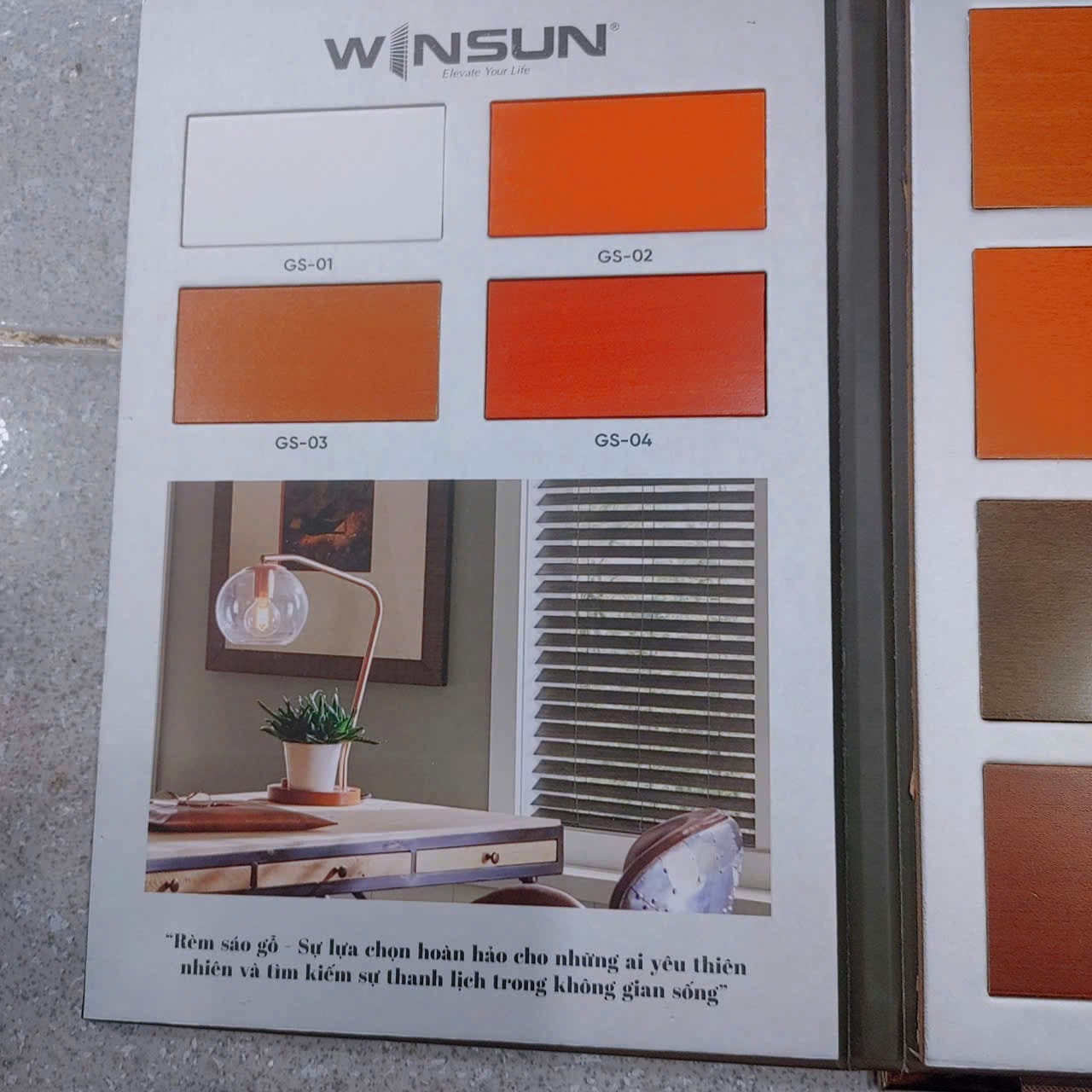 Rèm Sáo Gỗ WS: GS | PS - Ảnh 4