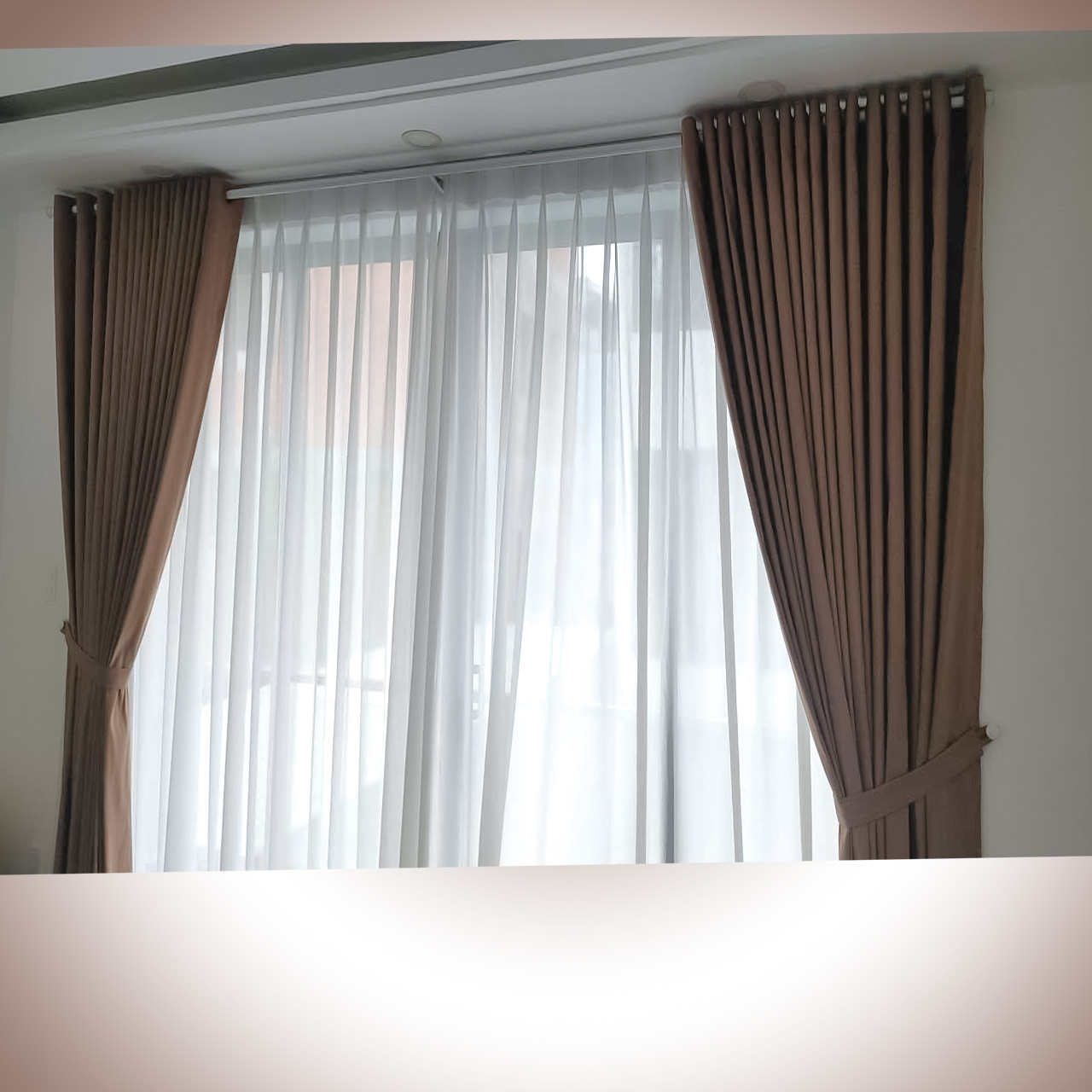 Rèm Cửa Phường Đông Hưng Thuận 250908 (Quận 12) - Rèm Vải Cao Cấp Thiên Kim - Ảnh 3