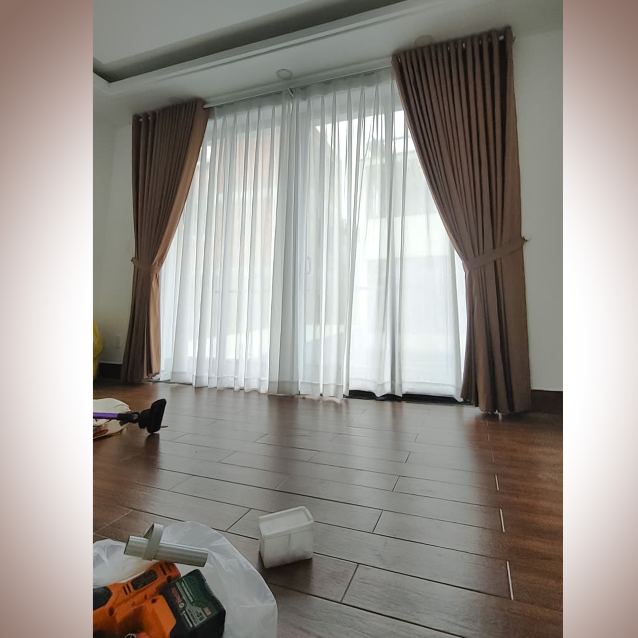 Rèm Cửa Phường Đông Hưng Thuận 250908 (Quận 12) - Rèm Vải Cao Cấp Thiên Kim - Ảnh 2