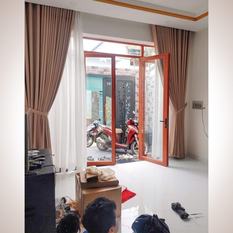 Rèm Vải 2 Lớp Quận 12