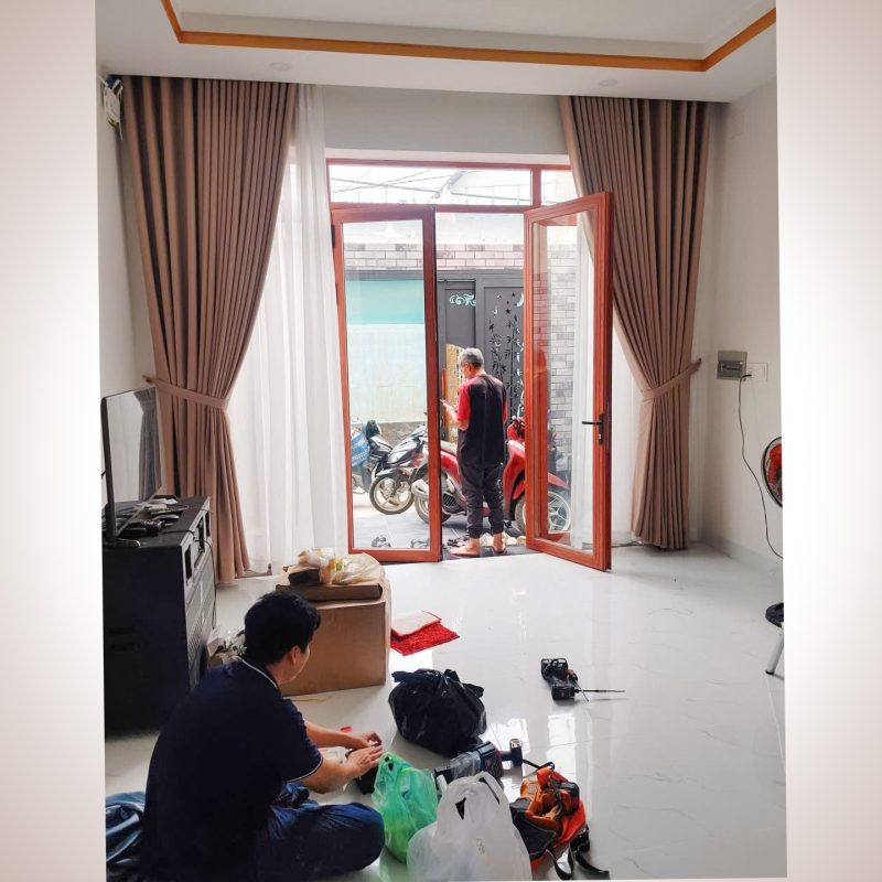 May rèm cửa tại Gò Vấp - Xưởng rèm Thiên Kim uy tín