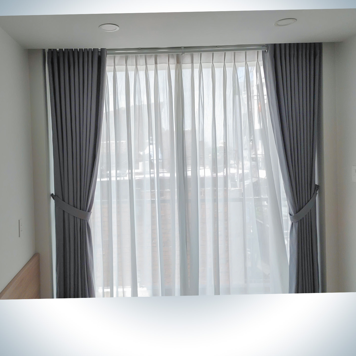 Lắp Rèm Cửa 2 Lớp Chống Nắng Cách Nhiệt Tại Nơ Trang Long, Lê Quang Định TP.HCM