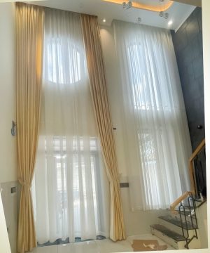 Thi công rèm cửa thông tầng Gò Vấp, Quận 12 uy tín chuyên nghiệp - Rèm Cửa Thiên Kim