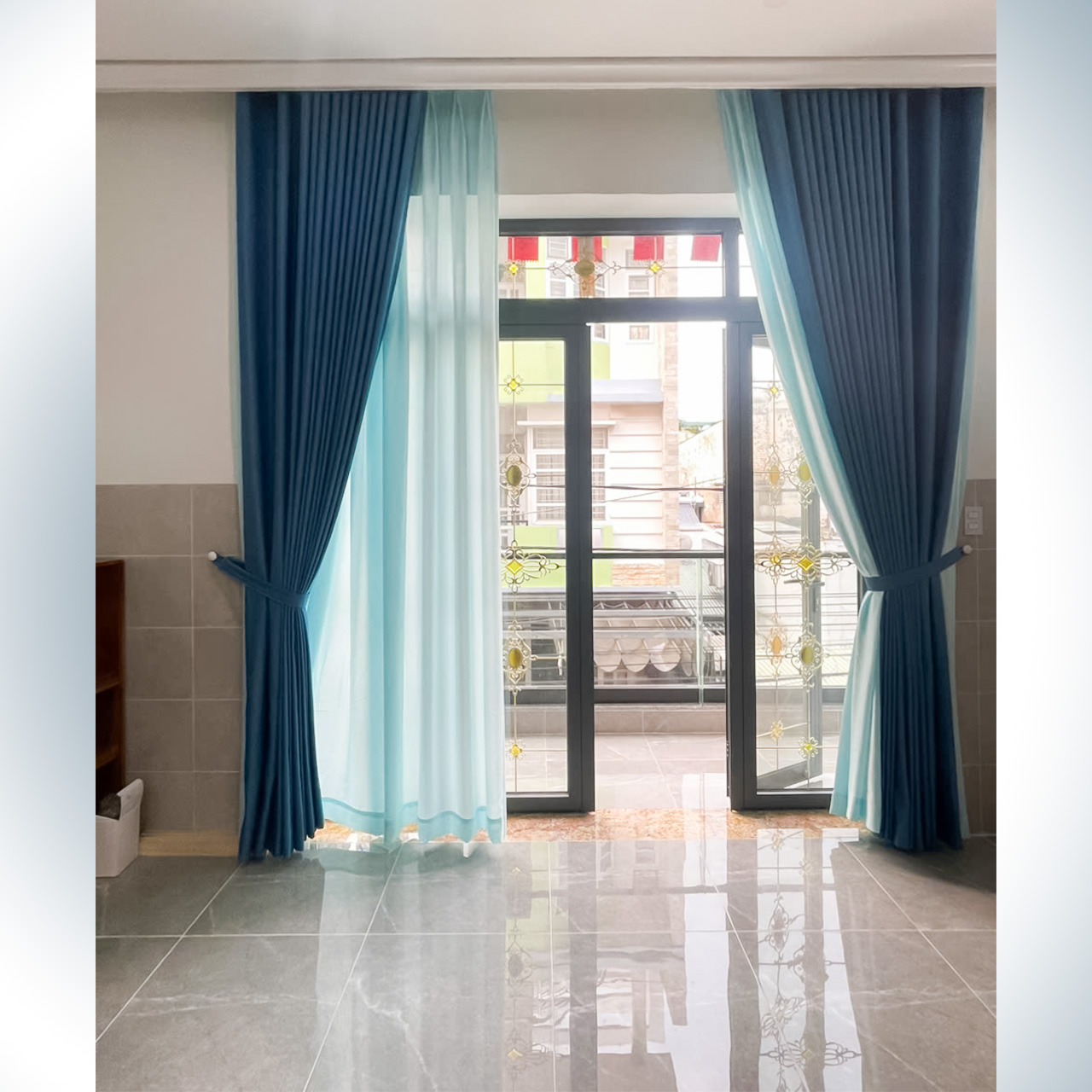 Rèm cửa 2 lớp đẹp giá rẻ ở Gò Vấp chống nắng cách nhiệt hiệu quả - Ảnh 2