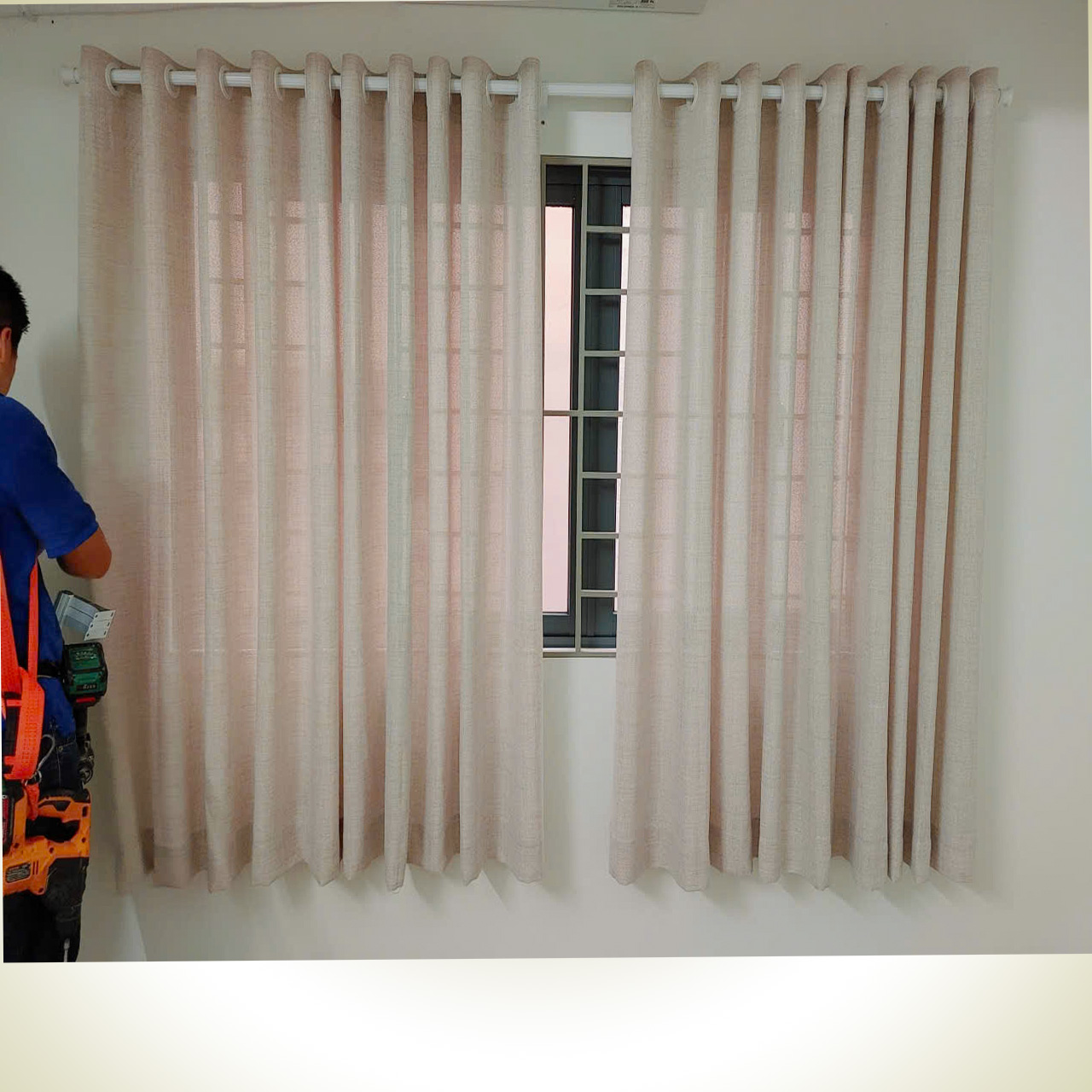 Lắp đặt Rèm cửa Căn hộ Hiệp Thành đường Lê Văn Khương Quận 12 | Cửa hàng may rèm cửa đường Lê Văn Khương Quận 12 Tp HCM - Ảnh 5