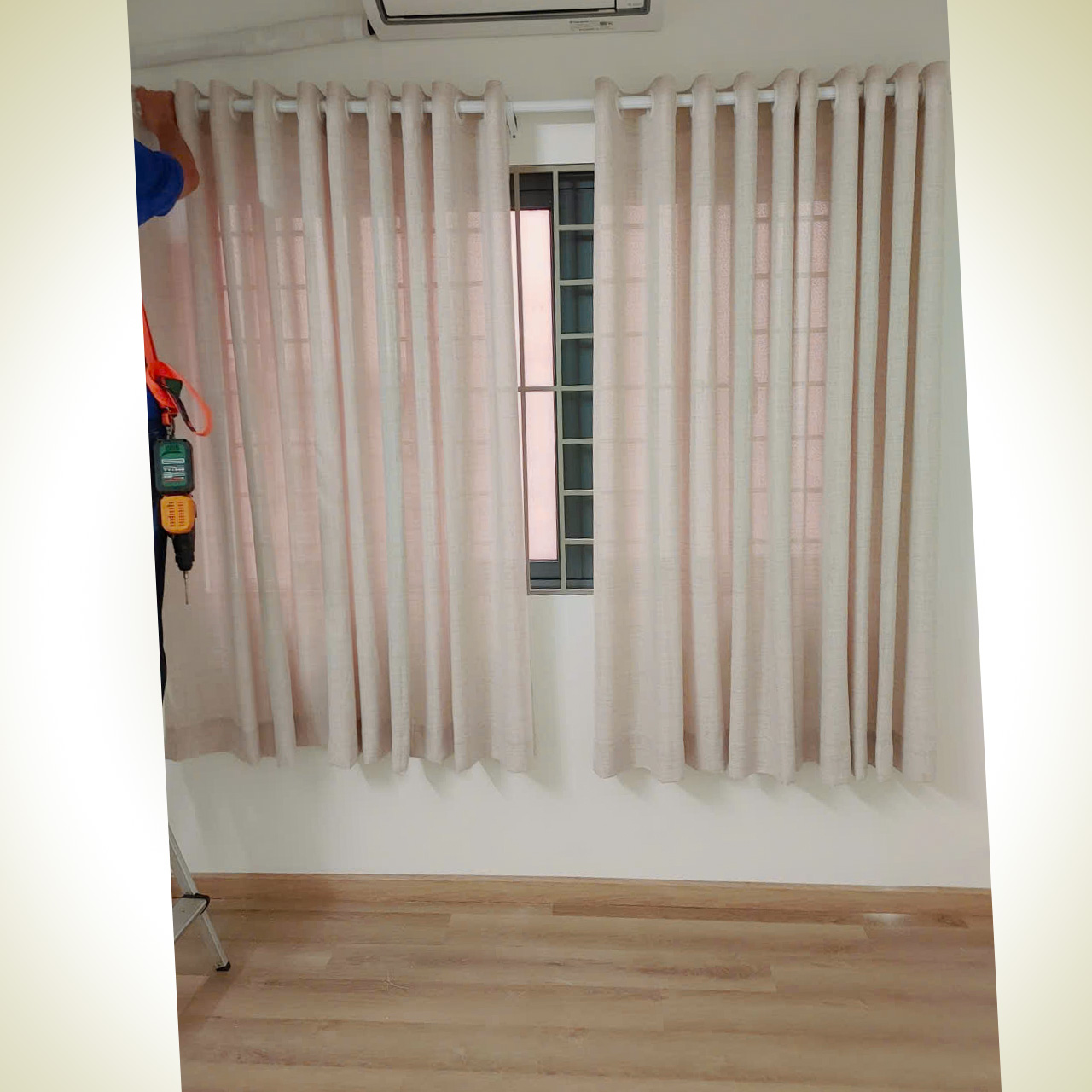 Lắp đặt Rèm cửa Căn hộ Hiệp Thành đường Lê Văn Khương Quận 12 | Cửa hàng may rèm cửa đường Lê Văn Khương Quận 12 Tp HCM - Ảnh 4