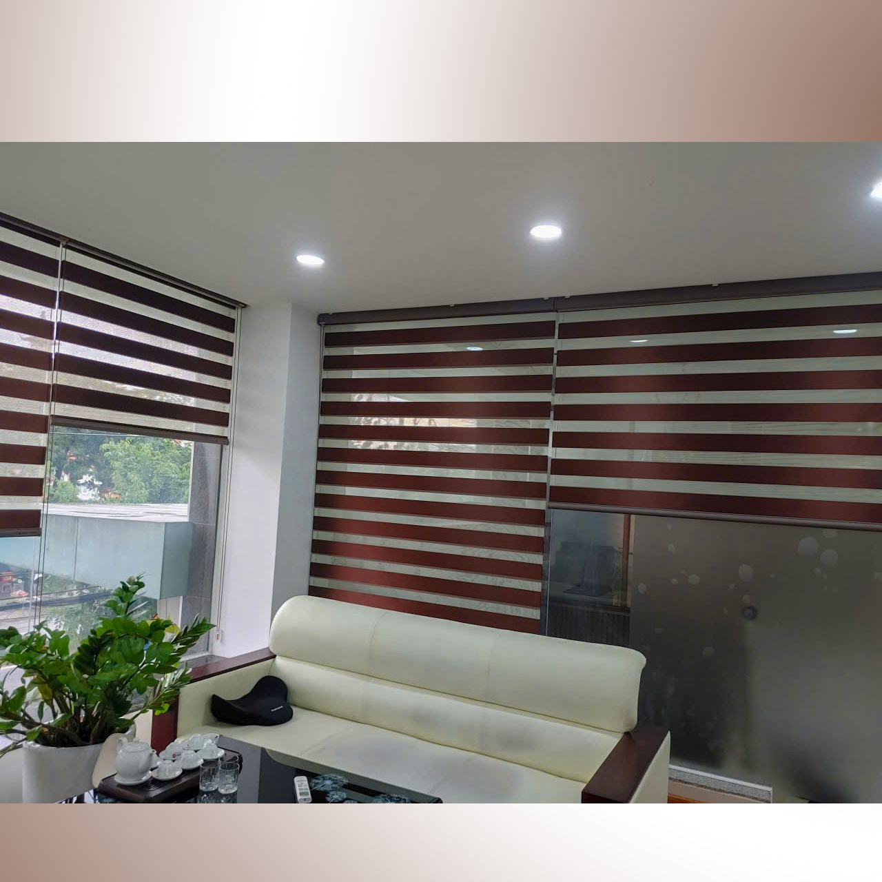 Lắp Đặt Rèm Cầu Vồng Văn Phòng Đường Lê Thị Riêng Quận 12 - Ảnh 9