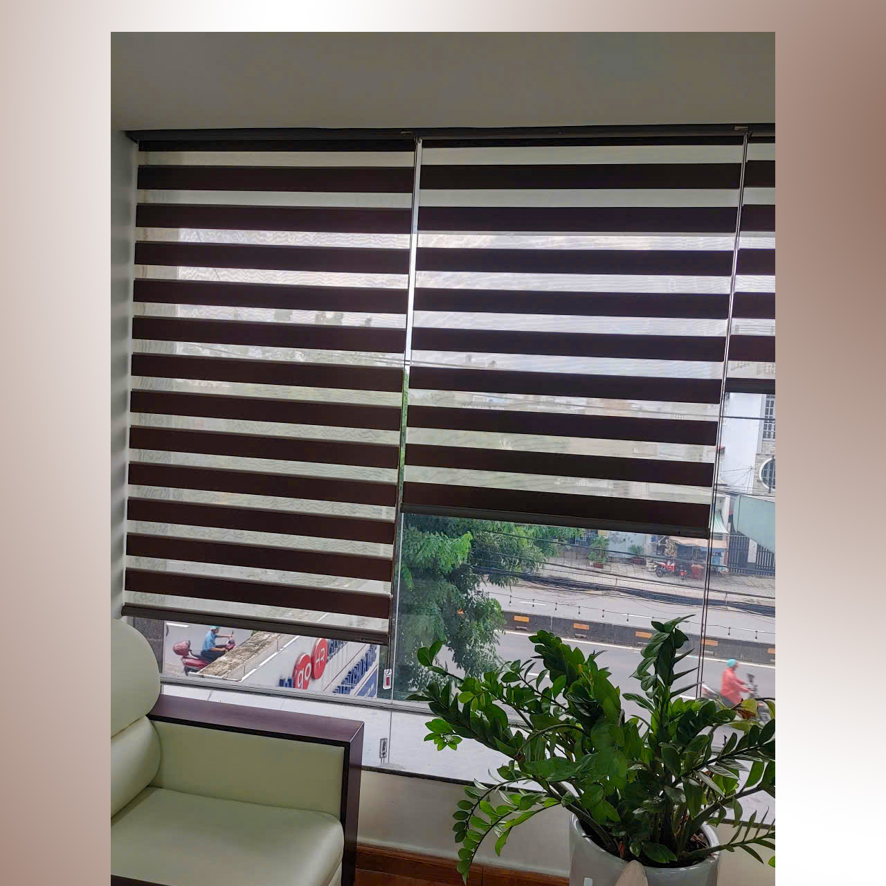 Lắp Đặt Rèm Cầu Vồng Văn Phòng Đường Lê Thị Riêng Quận 12 - Ảnh 5
