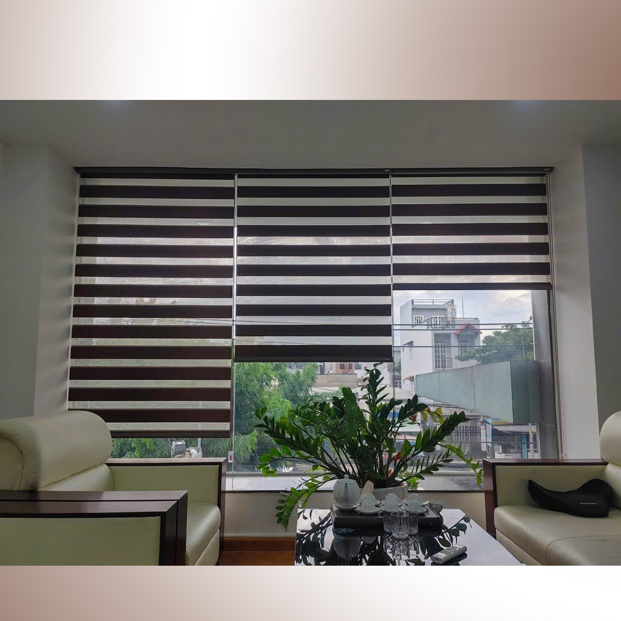 Lắp Đặt Rèm Cầu Vồng Văn Phòng Đường Lê Thị Riêng Quận 12 - Ảnh 3