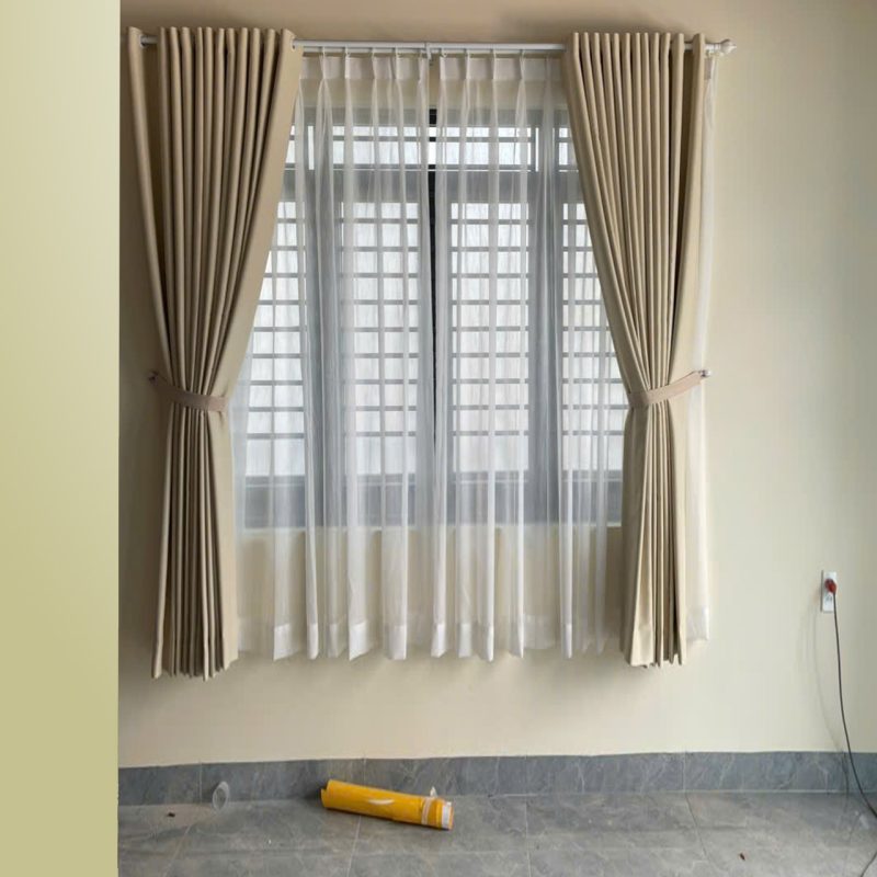 rem cua so phong khach Rèm Cửa 2 Lớp Đường Tô Ký Quận 12