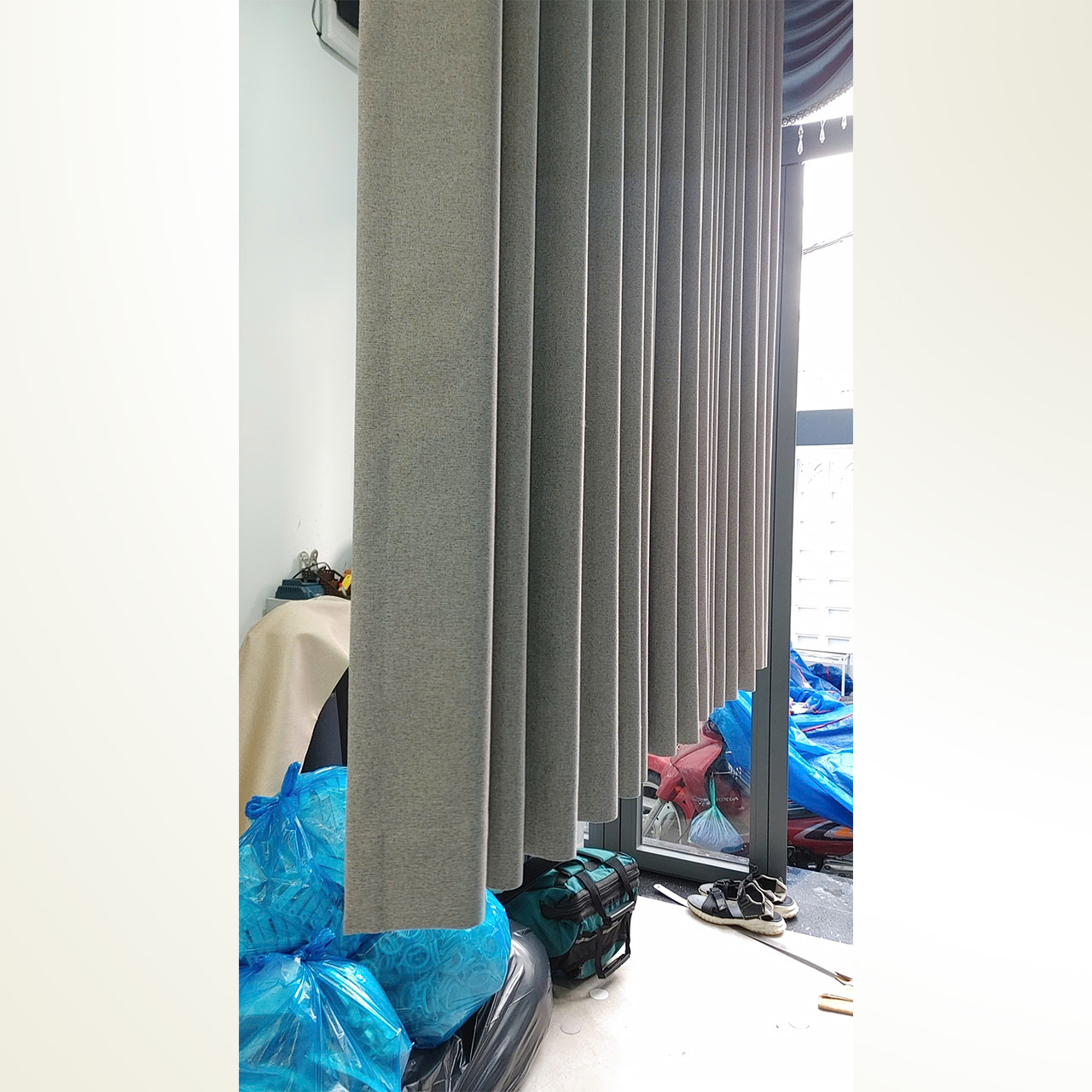 Mẫu Rèm Vải Blackout Cản Sáng 100% Hấp Sóng Cao Cấp | Cửa Hàng Rèm Cửa Gò Vấp & Rèm Cửa Quận 12 - Ảnh 7