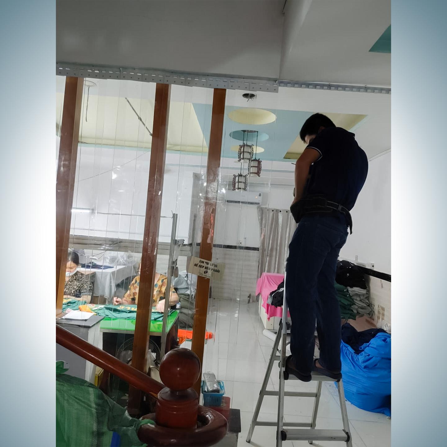 Rèm PVC Ngăn Lạnh Điều Hòa HCM, Gò Vấp, Q12 | Rèm Thiên Kim - Ảnh 8