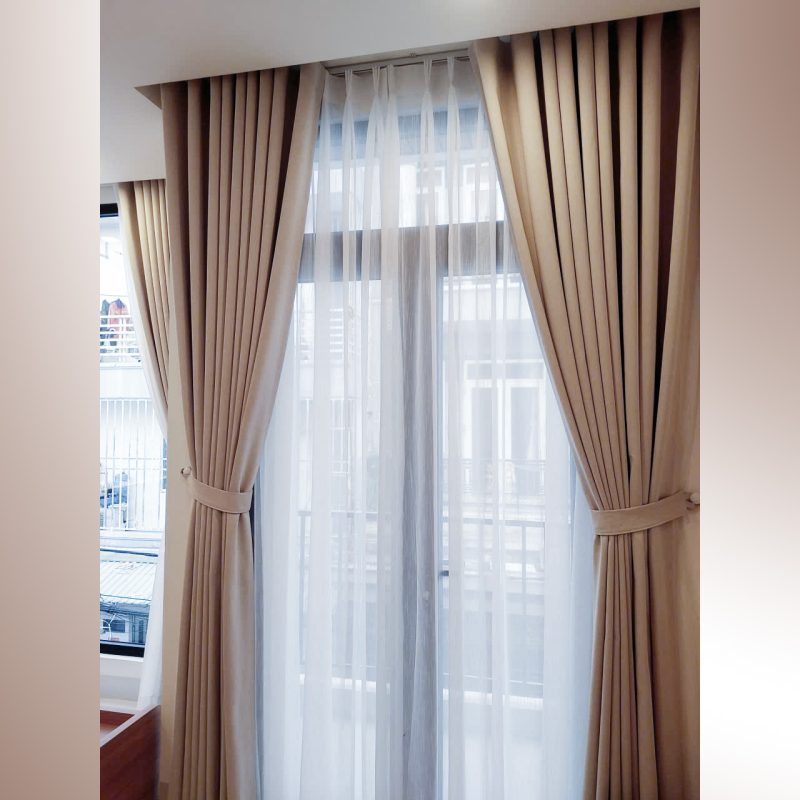 Rèm Vải 2 Lớp Quận 12