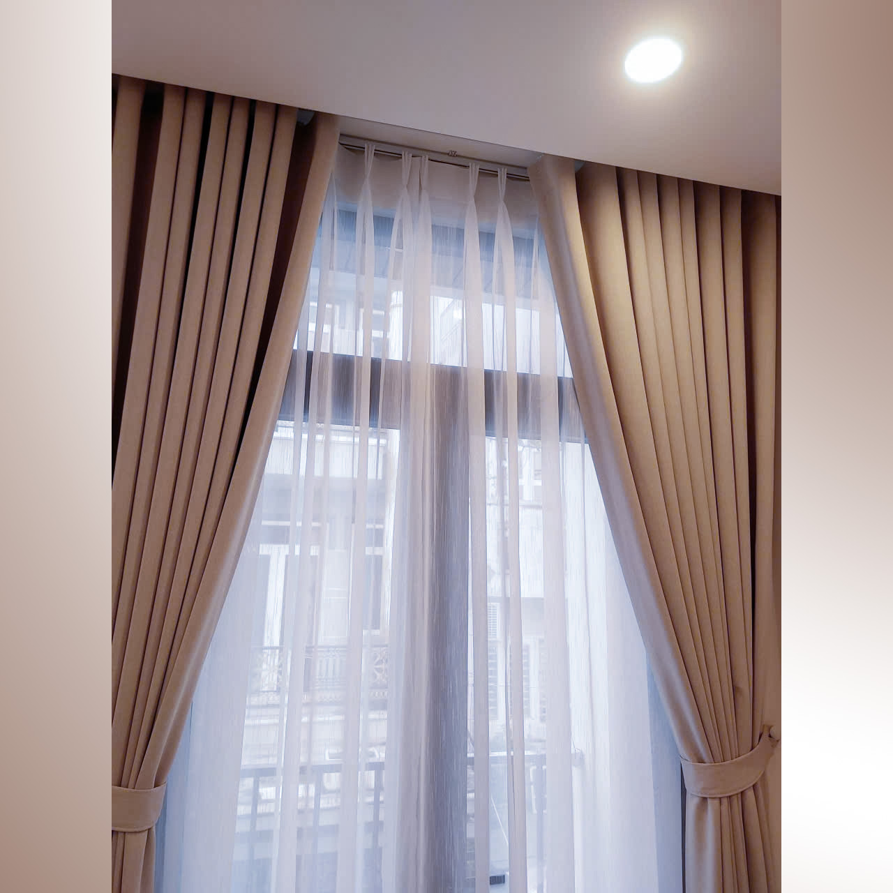 Lắp Đặt Rèm Cửa Phường An Hội Tây Gò Vấp - Rèm Vải Cao Cấp 2 Lớp Âm Trần | Rèm Cửa Gò Vấp - Ảnh 10